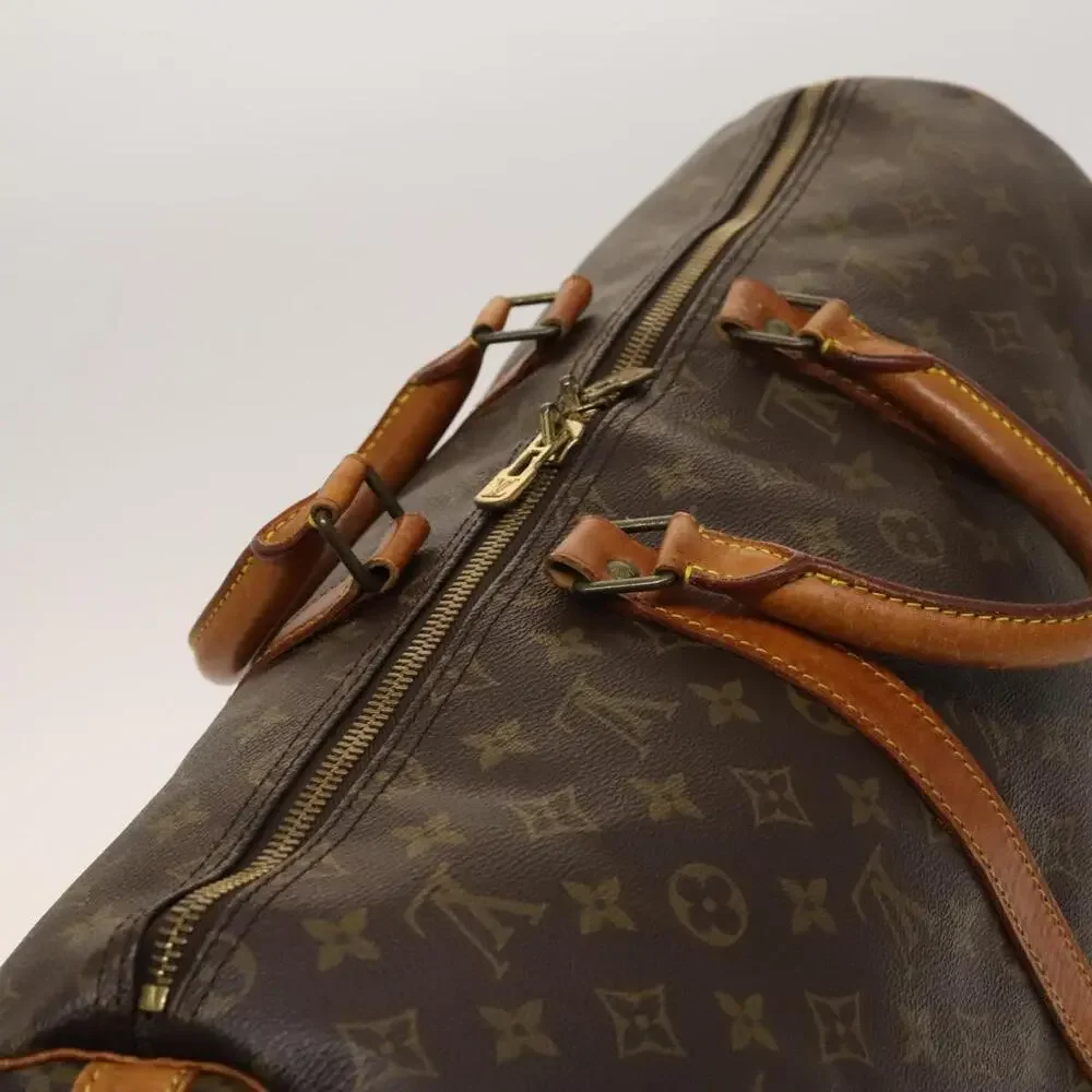 LOUIS VUITTON Monogram Keepall Bandouliere 50 Boston Bag M41416
